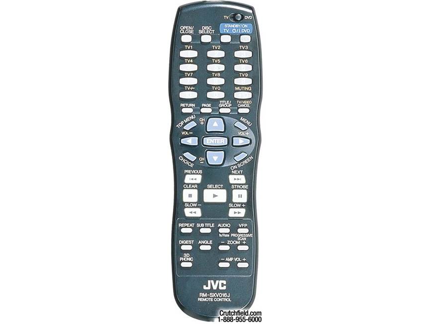 JVC XV-FA900B 7-disc carousel DVD/CD/DVD-Audio changer with