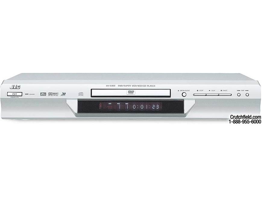 JVC XV-S300BK / XV-S302SL (Black) DVD/CD players (Black) at