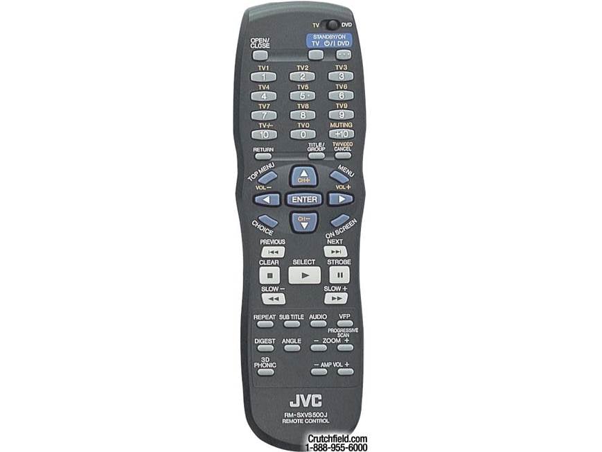 JVC XV-S500BK (Silver) DVD/CD player with progressive scan (Silver