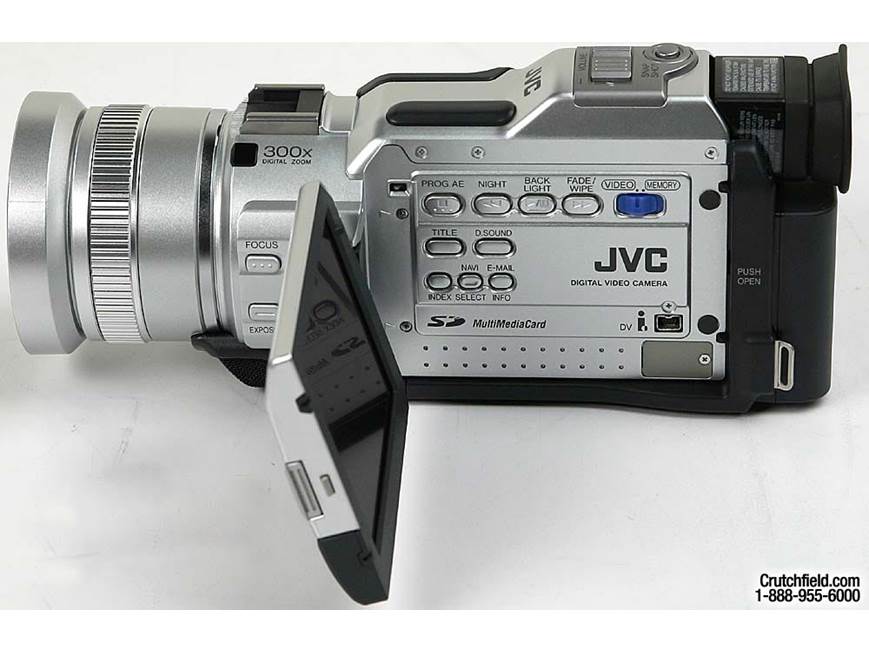 JVC GR-DV3000 Mini DV digital camcorder at Crutchfield
