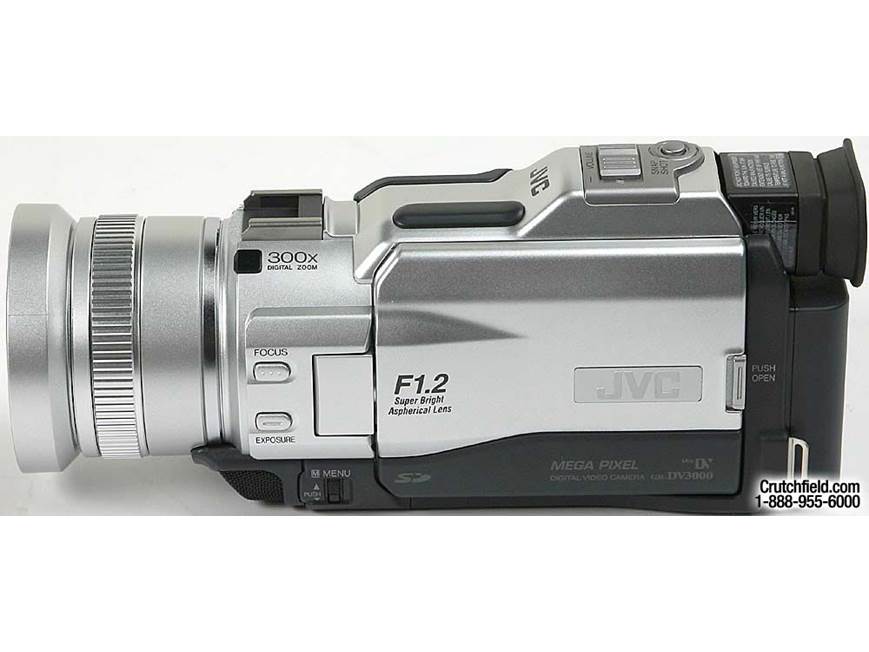 JVC GR-DV3000 Mini DV digital camcorder at Crutchfield