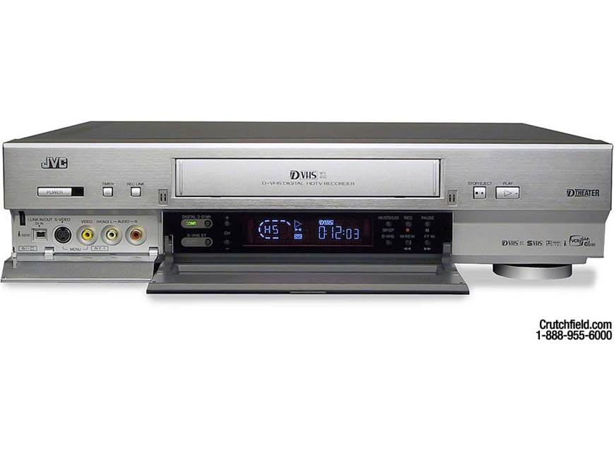 JVC HM-DH30000 D-VHS VCR, S-VHS- and VHS-compatible at Crutchfield