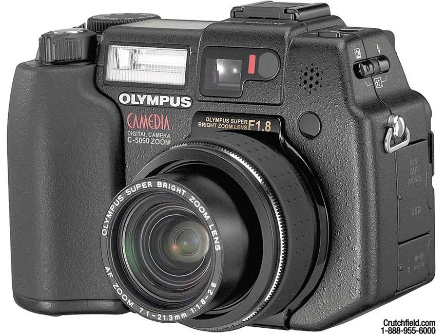 Olympus C-5050 Zoom 5-megapixel digital camera at Crutchfield