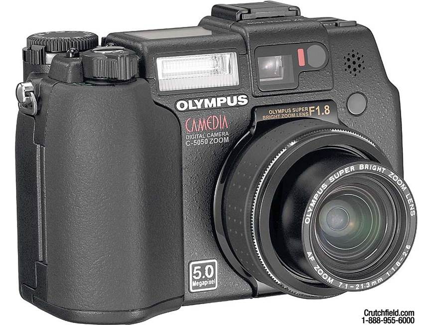 Olympus C-5050 Zoom 5-megapixel digital camera at Crutchfield