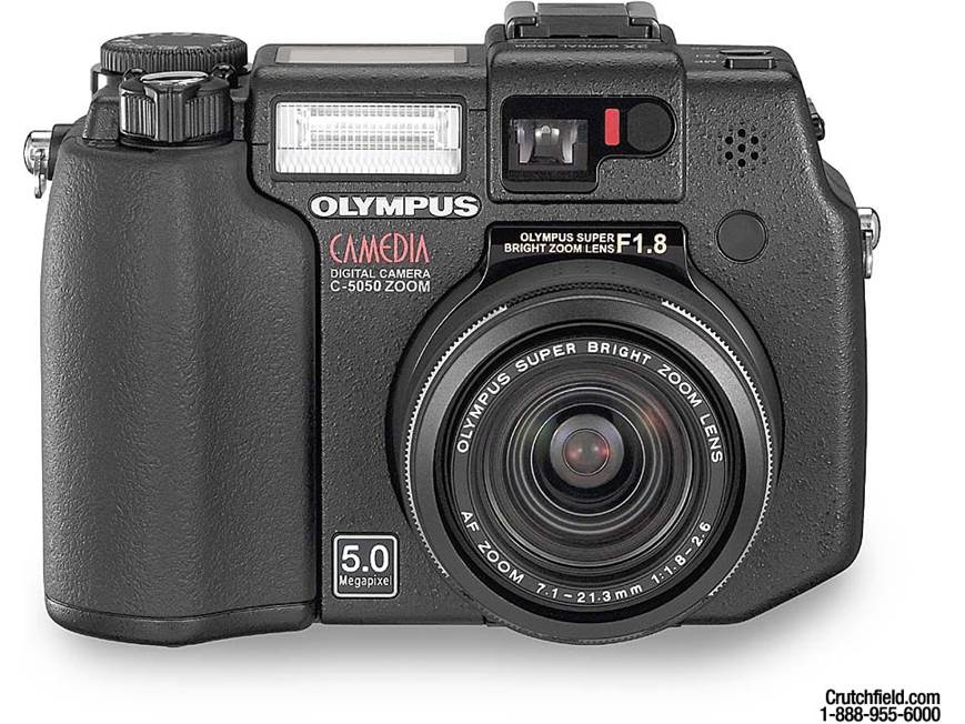 Olympus C-5050 Zoom 5-megapixel digital camera at Crutchfield