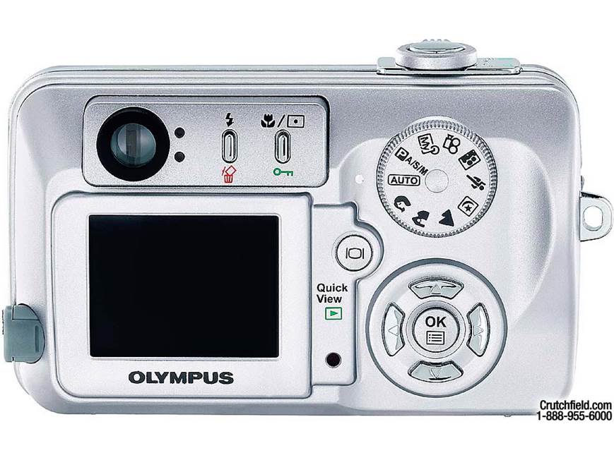 Olympus C-50 Zoom 5-megapixel digital camera at Crutchfield