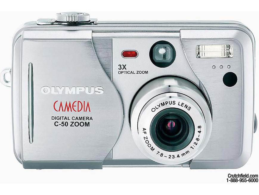 Olympus C-50 Zoom 5-megapixel digital camera at Crutchfield