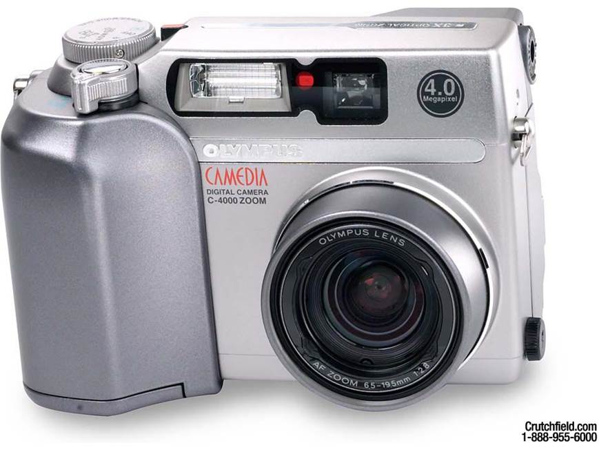 Olympus C-4000 Zoom Digital still camera with SmartMedia card at