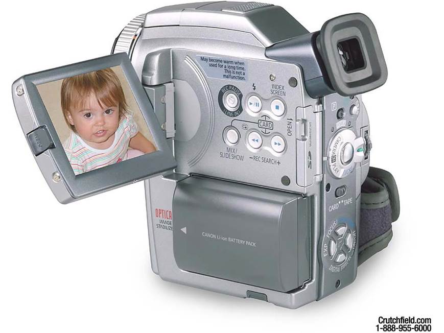 Canon Optura 200MC Mini DV digital camcorder at Crutchfield