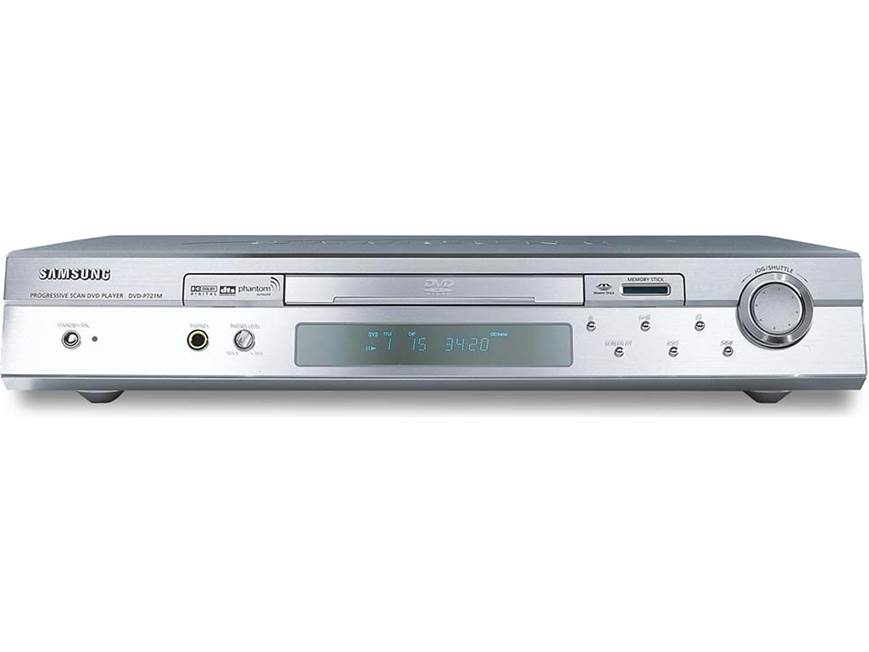 Samsung DVD-P721M DVD/CD player with progressive scan at Crutchfield