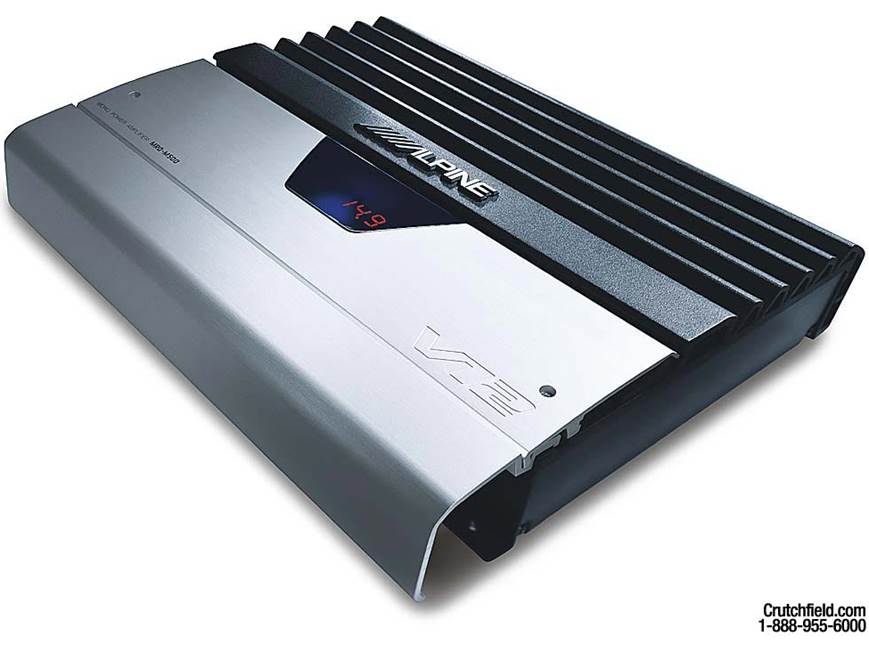 Alpine MRD-M500 250W x 1 Mono Subwoofer Amplifier at Crutchfield