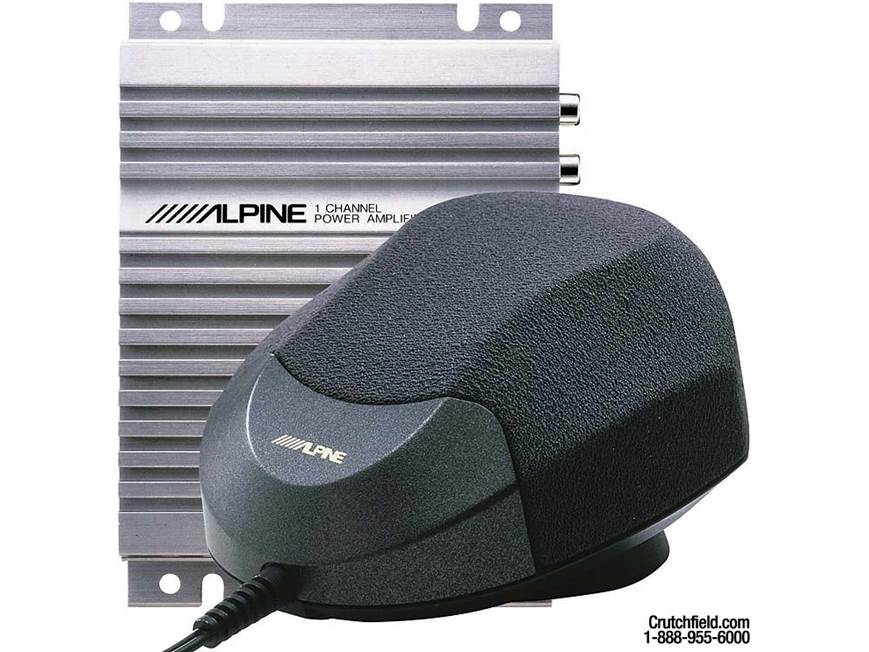 スピーカー・ウーファー SBS-0515 / MXE-M350 ALPINE Alpine SBS-0515 Amplified Center Speaker at Crutchfield