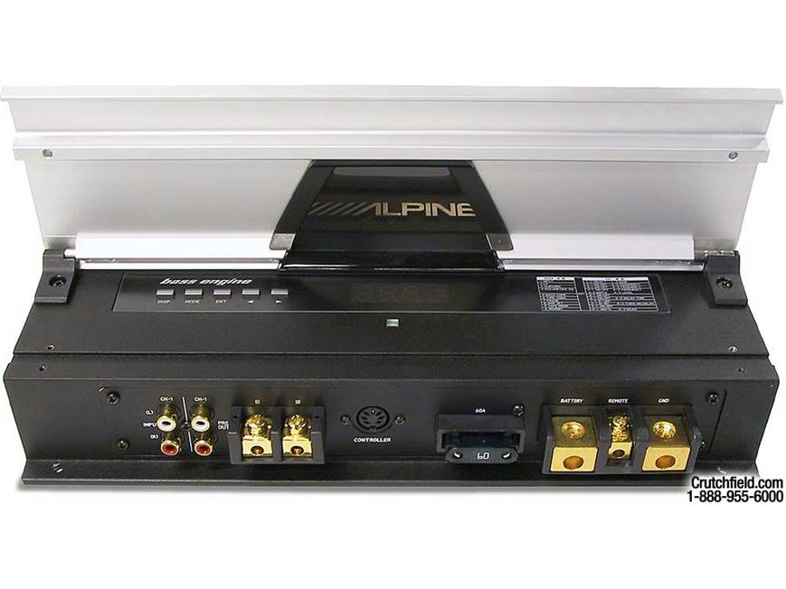 Alpine MRD-M500 250W x 1 Mono Subwoofer Amplifier at Crutchfield