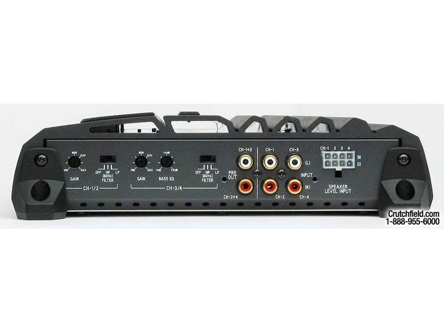 Alpine MRP-F240 4-channel car amplifier 40 watts RMS x 4 at
