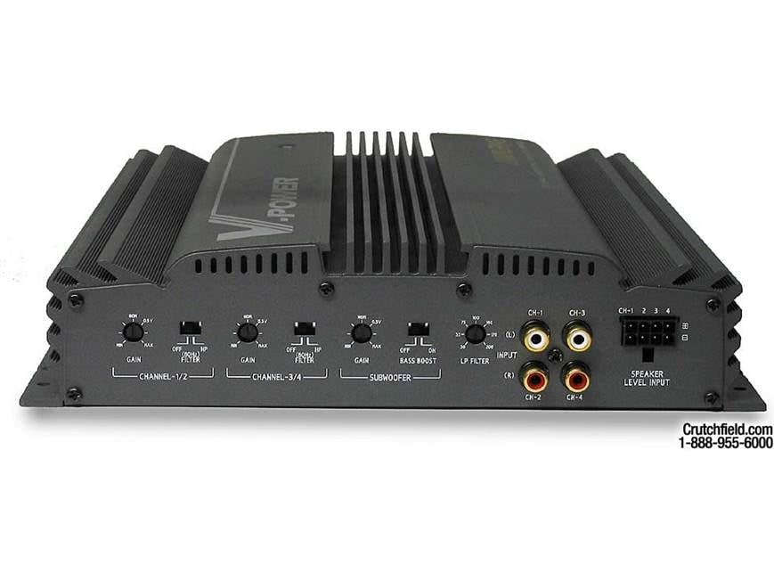 Alpine MRP-F320 40W x 4 + 120W x 1 Car Amplifier at Crutchfield