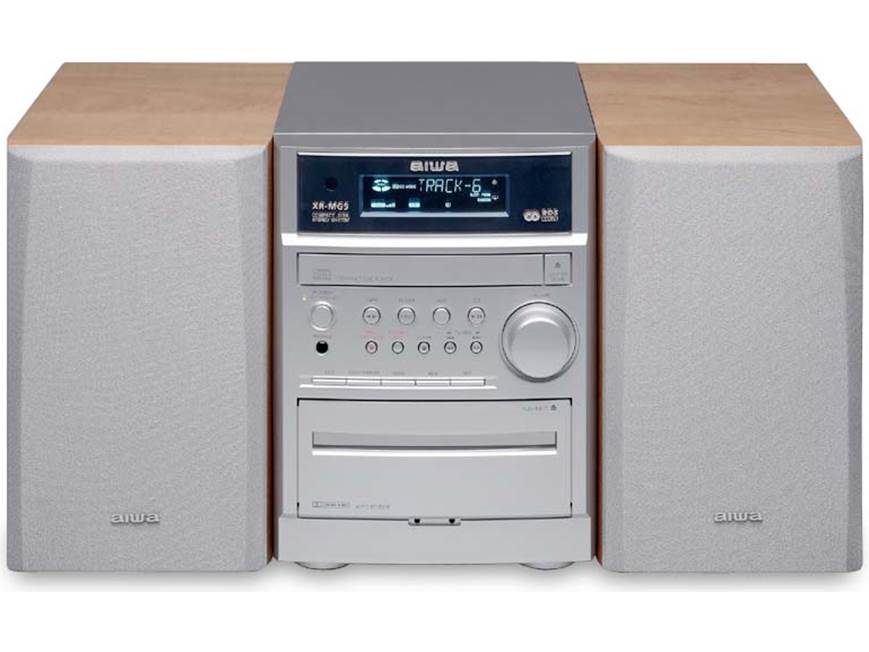 Aiwa XR-EM50 Micro shelf system at Crutchfield