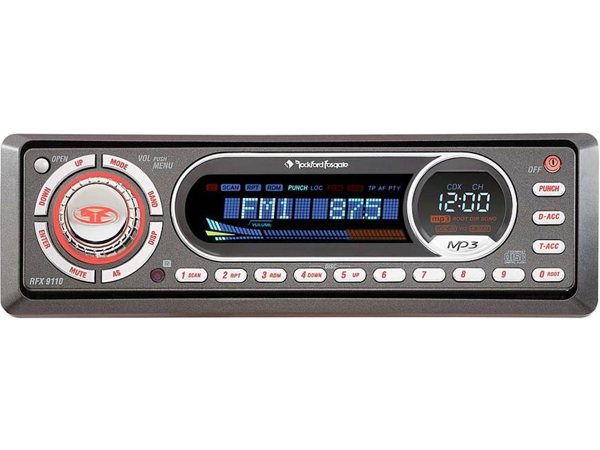 Rockford Fosgate RFX9110G CD/MP3 Receiver at Crutchfield