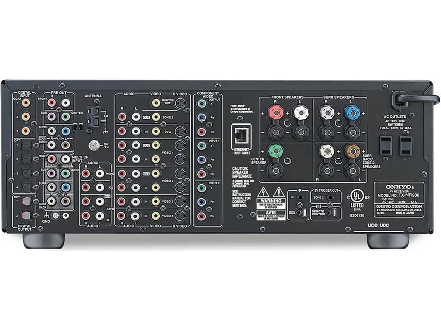 Onkyo TX-NR900 Home theater receiver with THX Select, Dolby