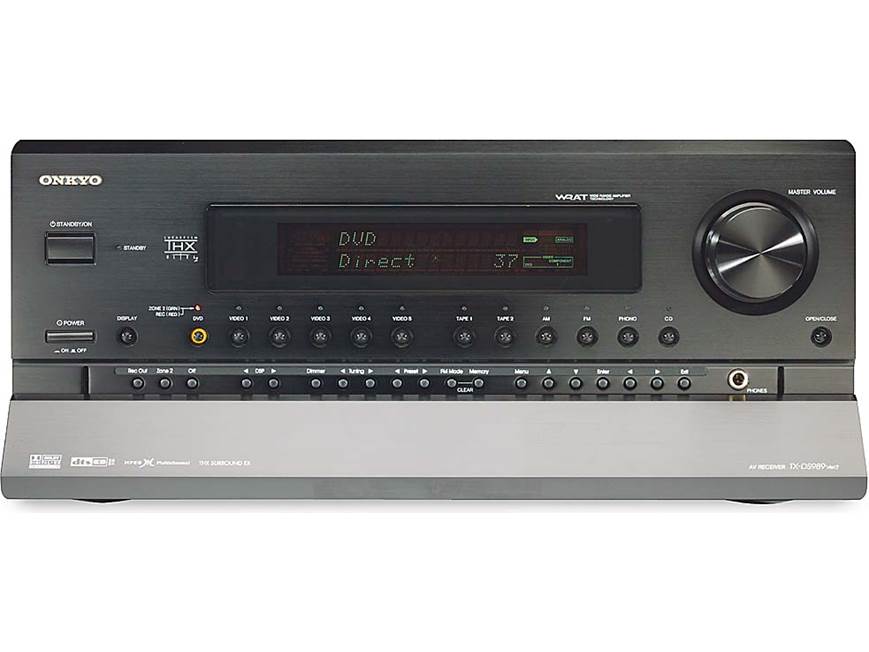 Onkyo TX-DS989VER2 Home theater receiver with THX Surround EX, DTS