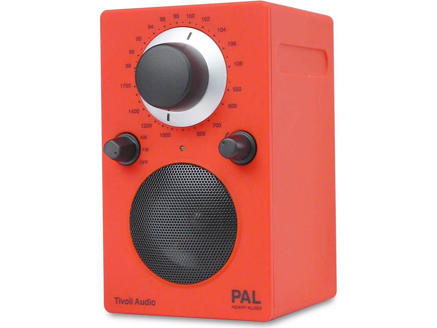 Tivoli Audio PAL (Sunset red) Henry Kloss portable radio (Sunset