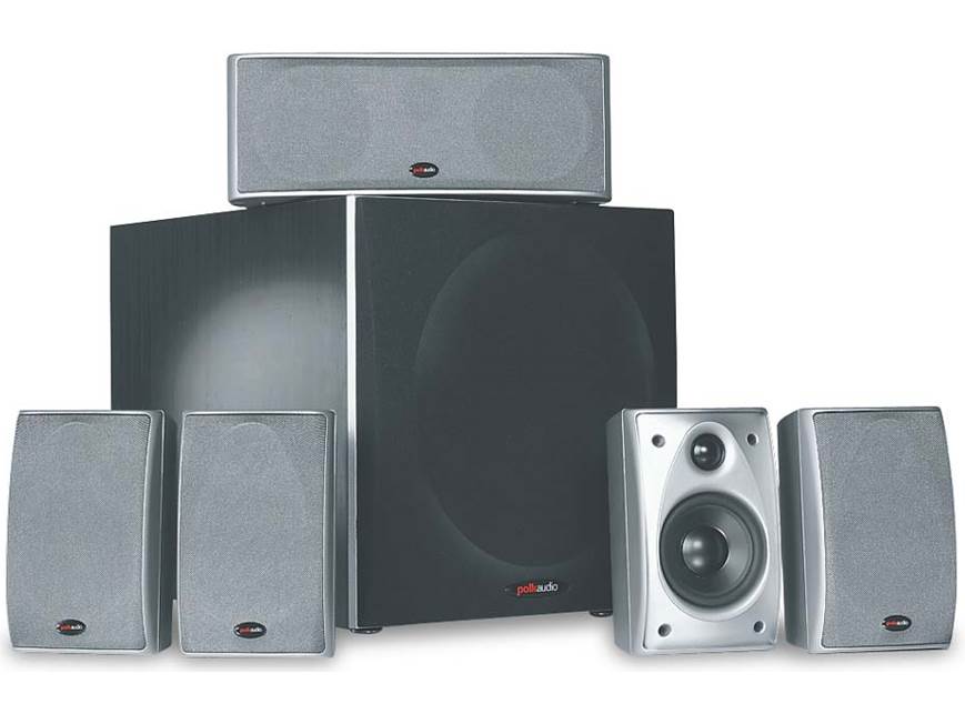 Polk Audio RM6700 (Titanium w/ black sub) Home theater speaker