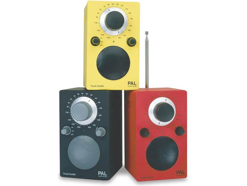 Tivoli Audio PAL (Sunset red) Henry Kloss portable radio (Sunset