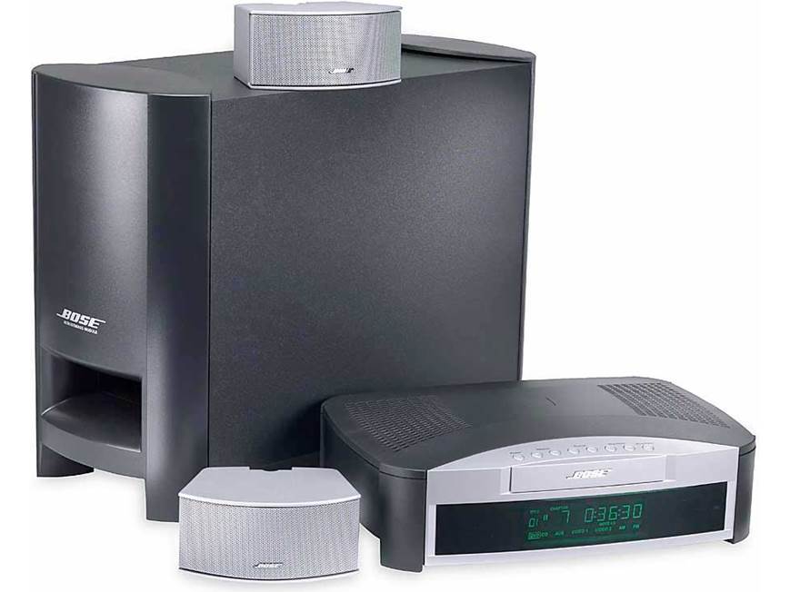 Bose® 3·2·1 GS (Graphite gray) DVD home entertainment system