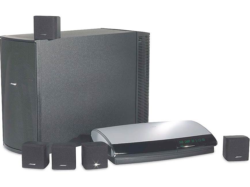 Bose® Lifestyle® 18 (black) DVD home theater system (black) at