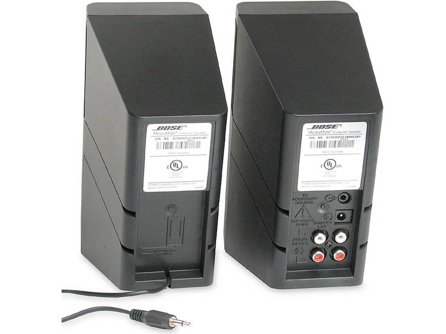 Bose® MediaMate® (Graphite) Desktop powered speakers (Graphite) at