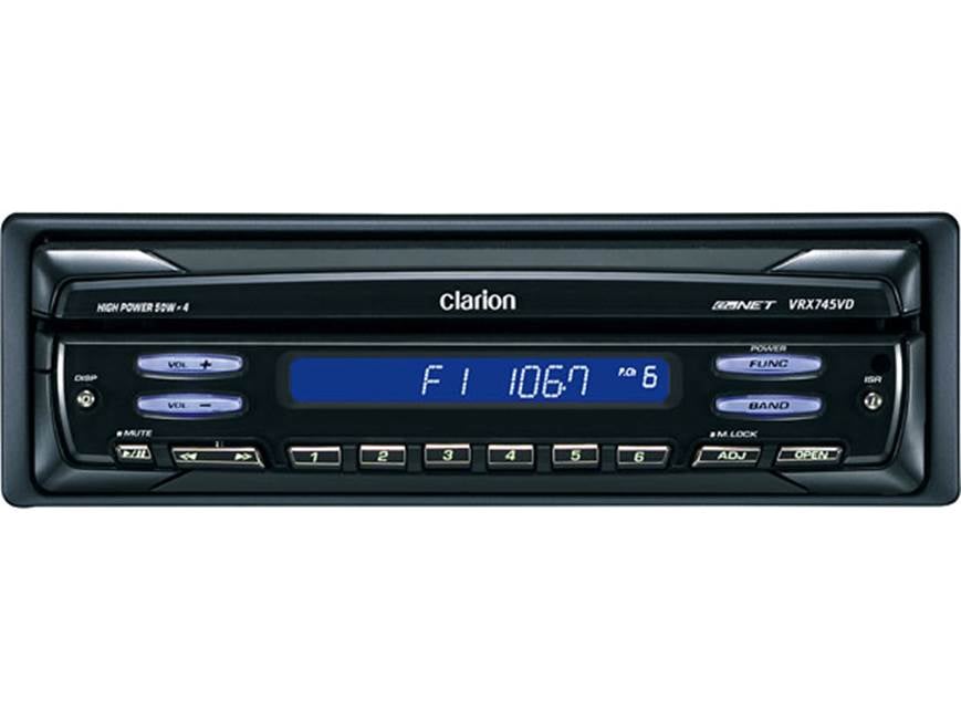 Clarion ProAudio VRX745VD DVD/CD/MP3 receiver with 7
