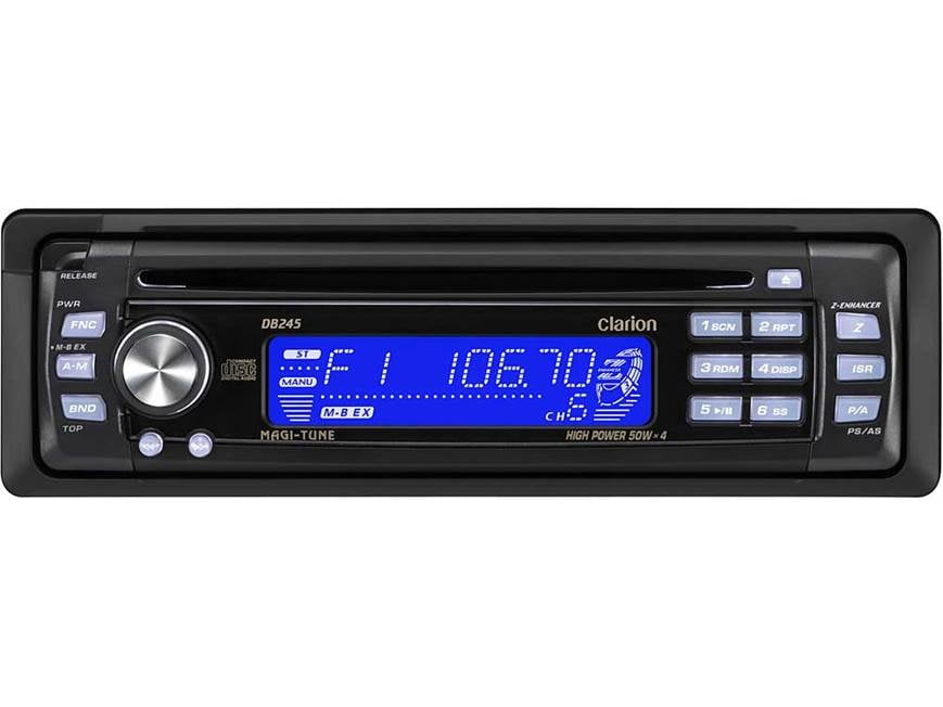 Clarion DB245 CD receiver at Crutchfield