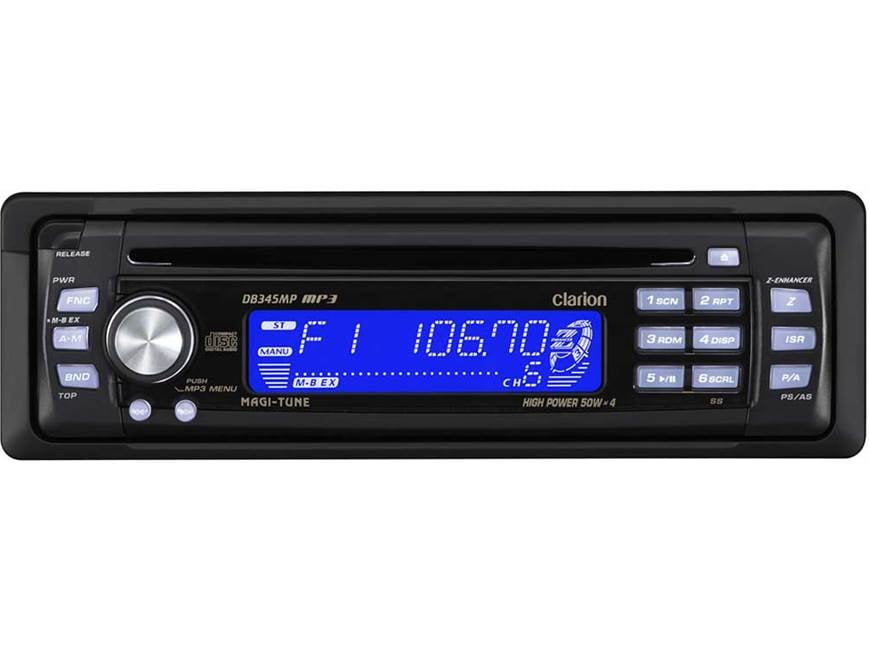 Clarion DB345MP CD/MP3 receiver at Crutchfield