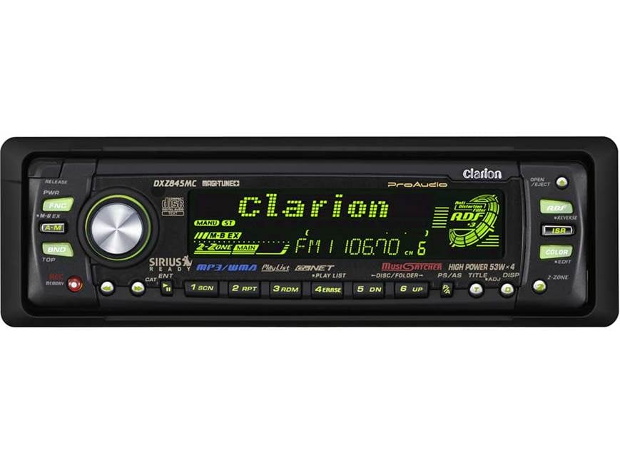 Clarion ProAudio DXZ845MC CD/MP3/WMA receiver with Music Catcher