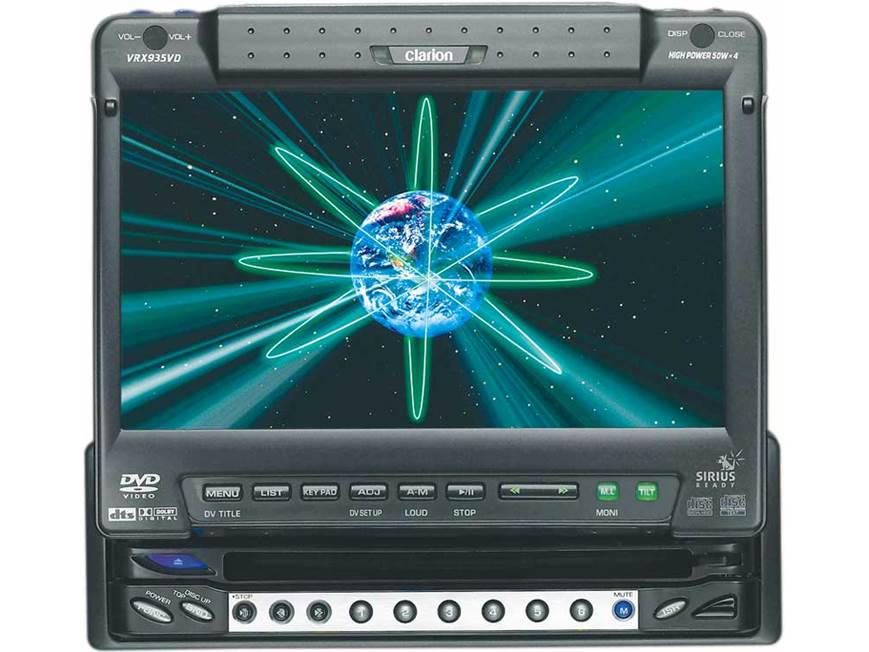 Clarion ProAudio VRX935VD DVD/CD/MP3 Receiver with 7