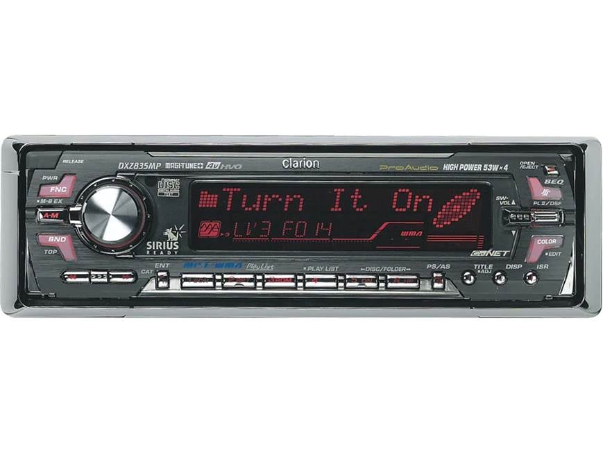 Clarion ProAudio DXZ835MP CD/MP3/WMA Receiver with CD Changer