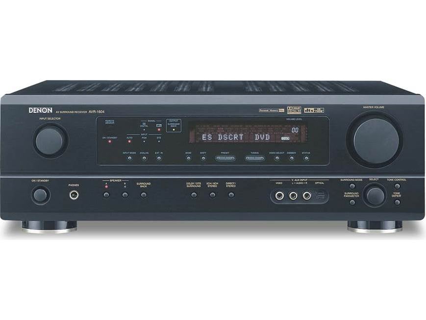 Denon AVR-1604 Home theater receiver with Dolby Digital EX, DTS-ES
