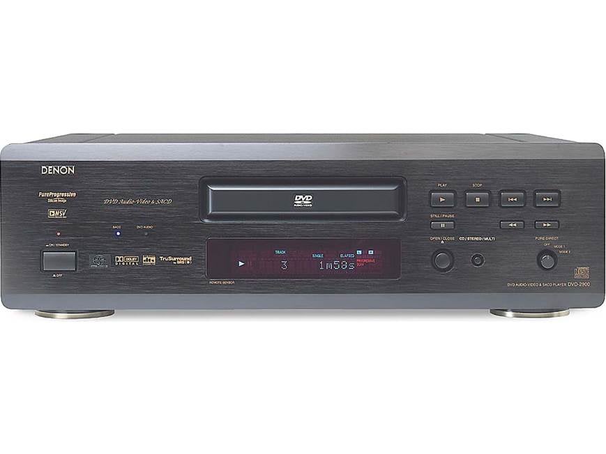 Denon DVD-2900 (Black) Universal DVD/CD/SACD/DVD-Audio player