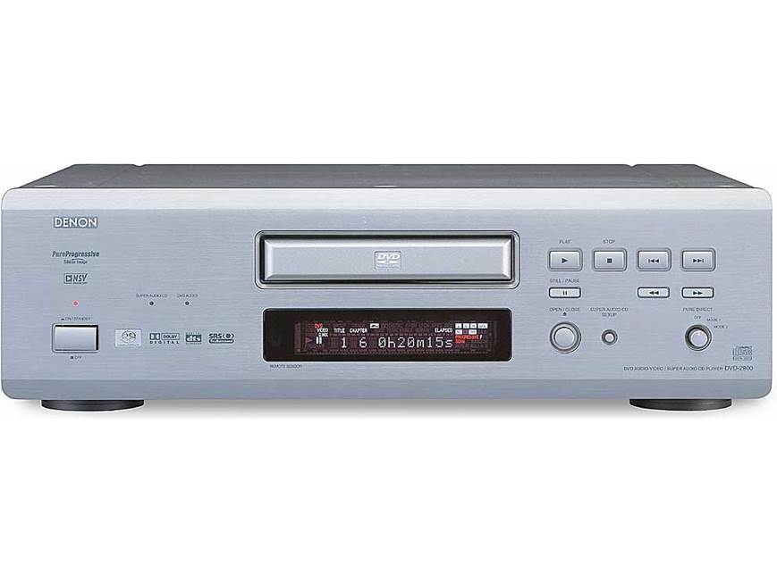 Denon DVD-2900 (Silver) Universal DVD/CD/SACD/DVD-Audio player