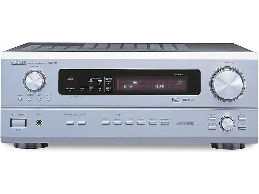 Denon AVR-2803 (Black) Home theater receiver with Dolby Digital EX