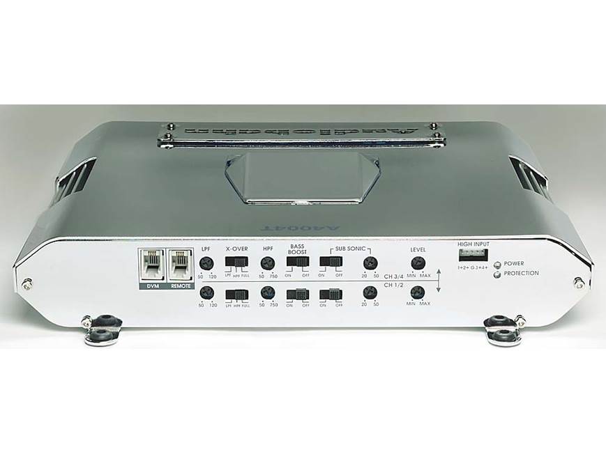 Audiobahn A4004T 4-channel car amplifier 50 watts RMS x 4 at