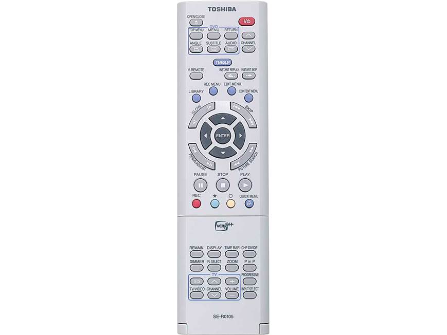 Toshiba D-R1 DVD recorder with progressive-scan playback at