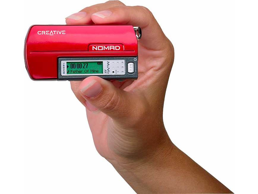 Creative NOMAD® MuVo™ NX 128MB Portable MP3/WMA player at Crutchfield