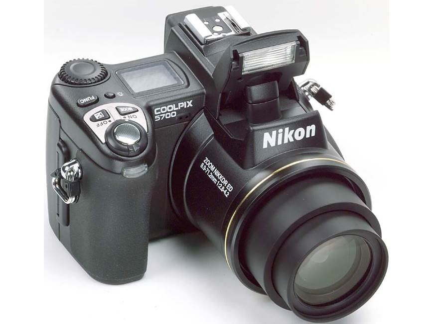 Nikon COOLPIX 5700 5-megapixel digital camera at Crutchfield