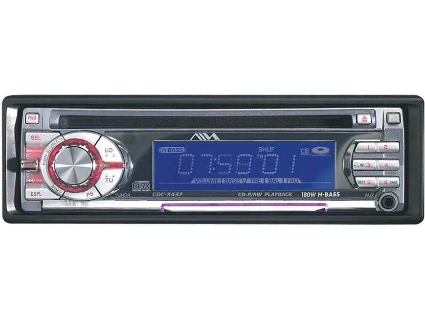 リペア済 USB/DVD/USB/MD/WideFM/AM/AUX/ AIWA Aiwa CDC-X437 CD Receiver at Crutchfield