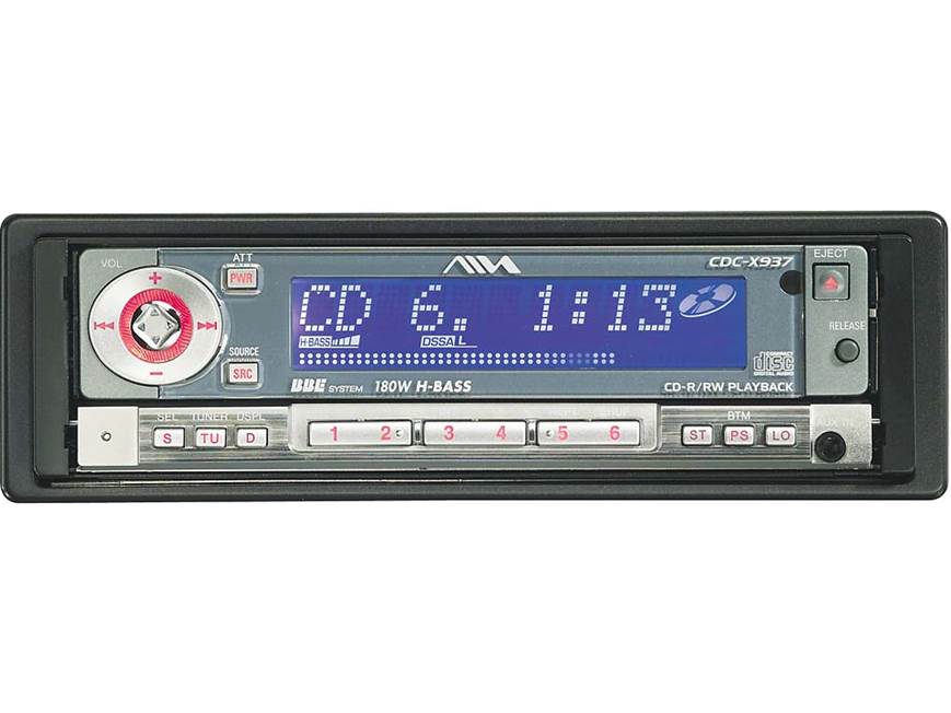Aiwa CDC-X937 CD Receiver at Crutchfield