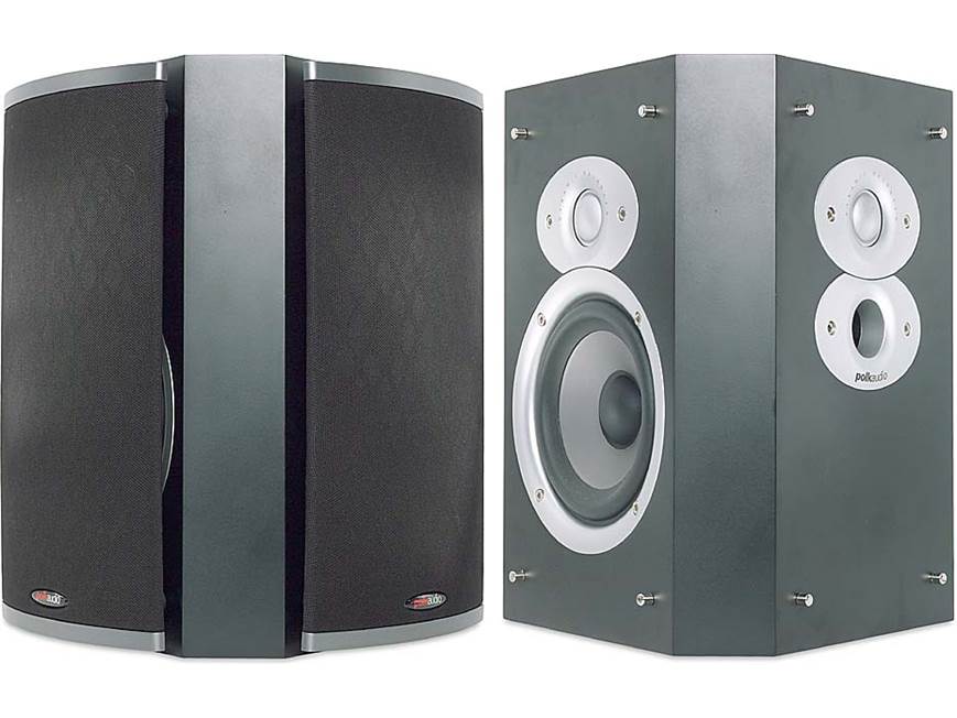 Polk Audio FXi3 (Black) Surround speakers (Black) at Crutchfield