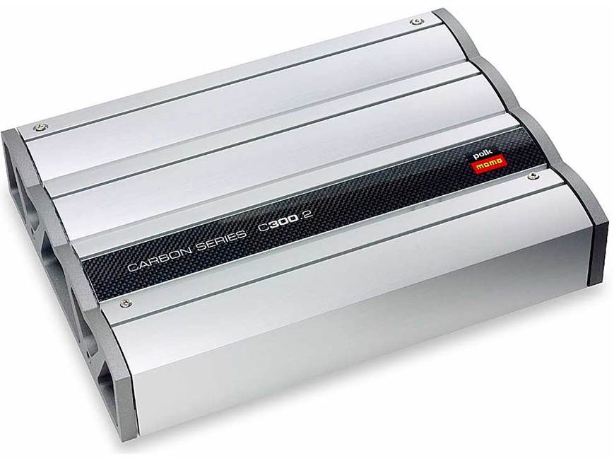Polk/MOMO C300.2 2-channel car amplifier 150 watts RMS x 2 at