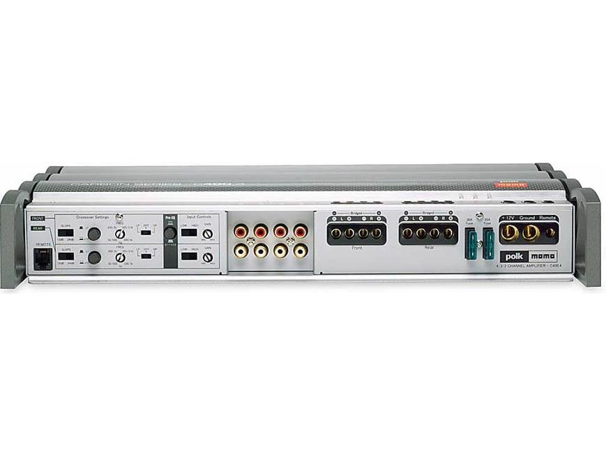 Polk/MOMO C400.4 4-channel car amplifier 75 watts RMS x 4 at