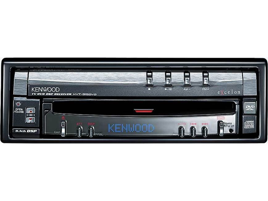 Kenwood Excelon KVT-915DVD DVD/CD/MP3 receiver with 7