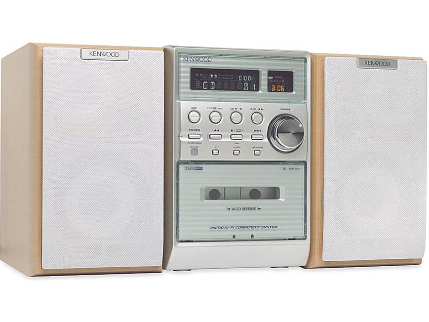 Kenwood HM-335S Micro shelf system at Crutchfield